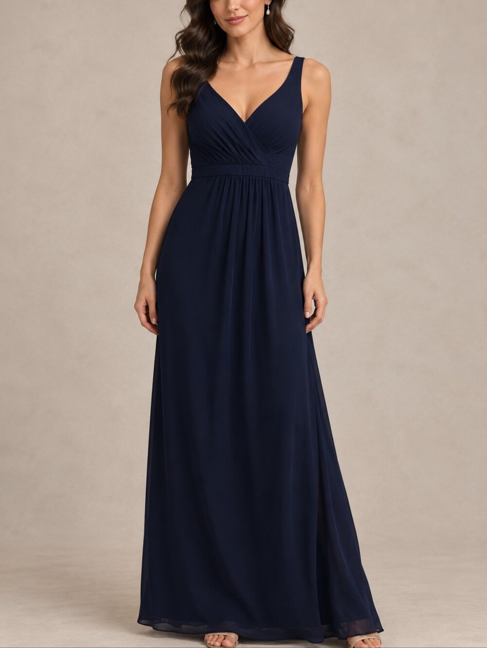 LEVKOFF Navy Formal Evening Gown Dress Size 10 NWT $205